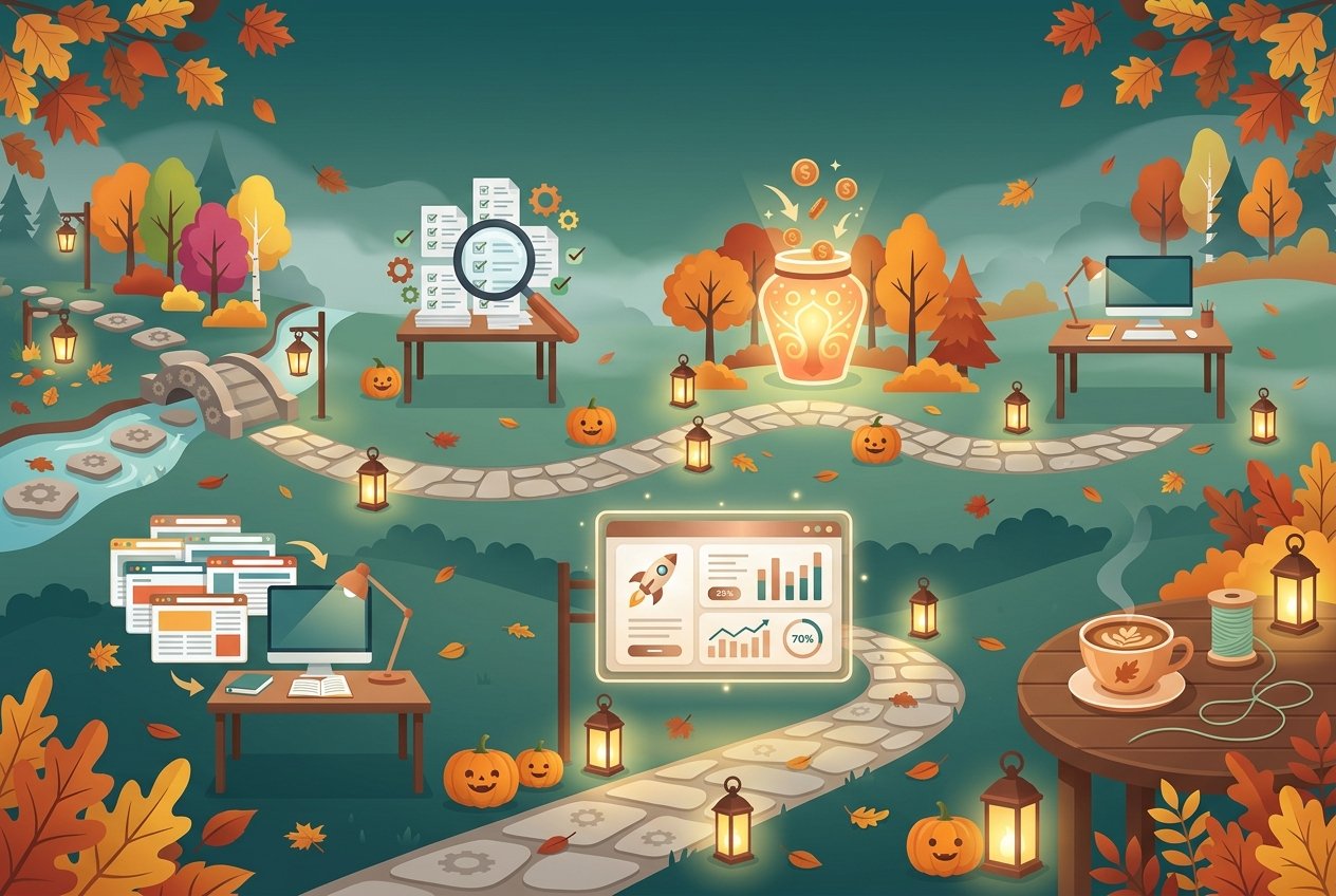 From Haunted-Maze Follow-Ups to a Clearer Business Process (Tefans Tactics weekly round-up banner)